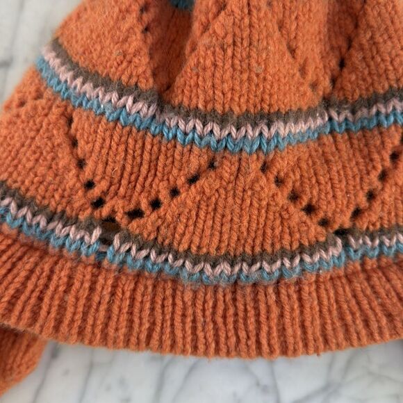 Peruvian Youth Wool Winter Beanie OS - Picture 4 of 8